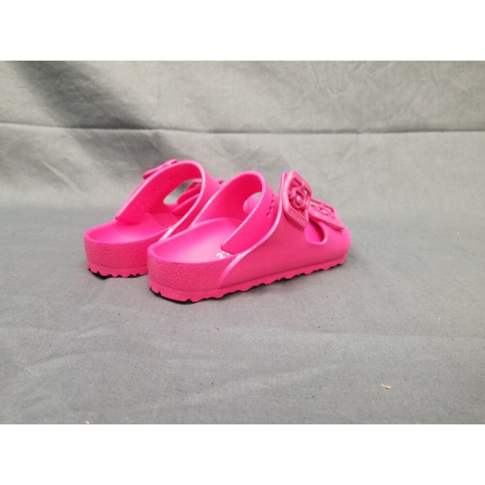 Birkenstock Girls Arizona EVA Sandals Buckle Beetroot Size 11K NARROW NEW NO BOX - Picture 7 of 9